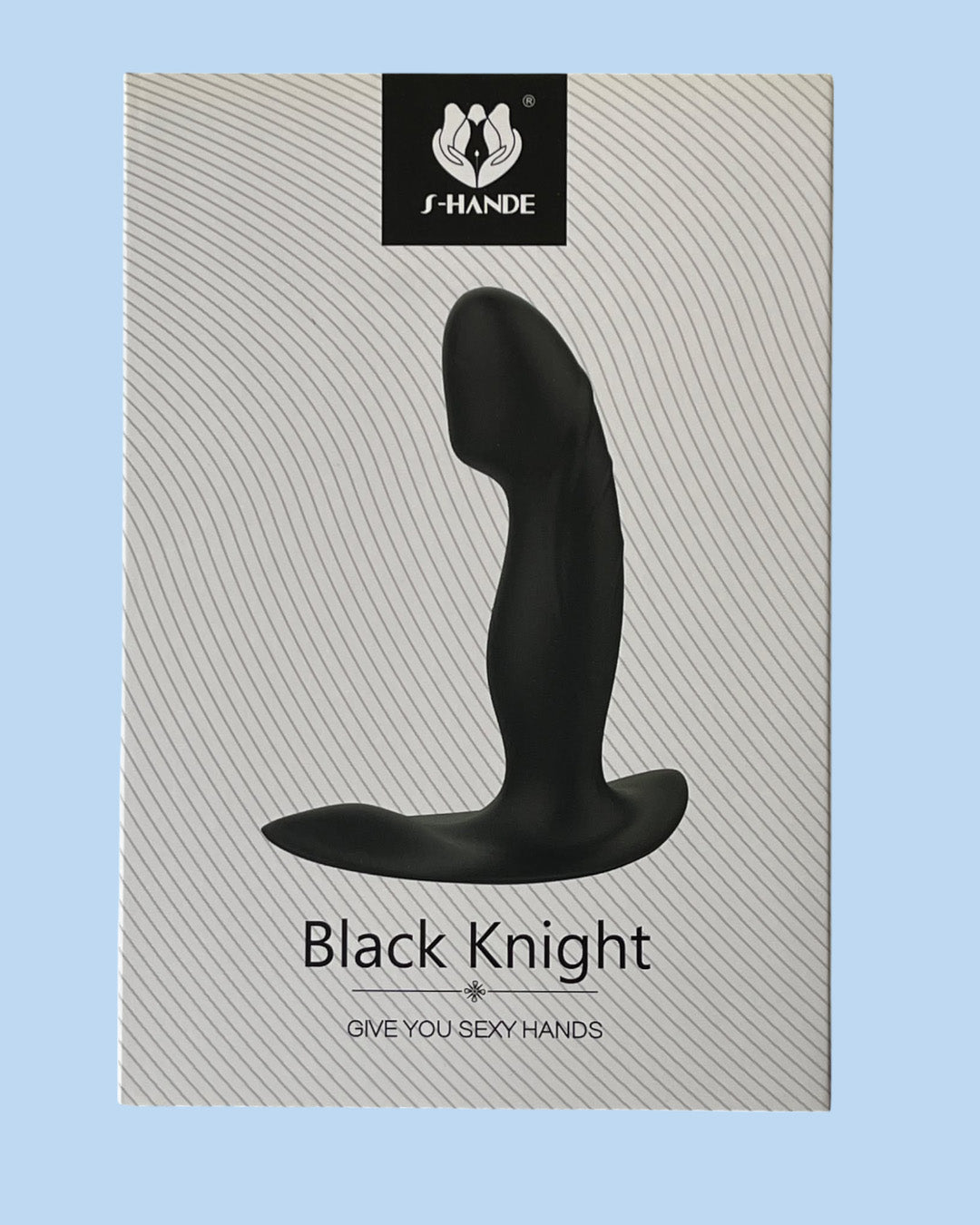 BLACK KNIGHT Plug anal con vibrador bala