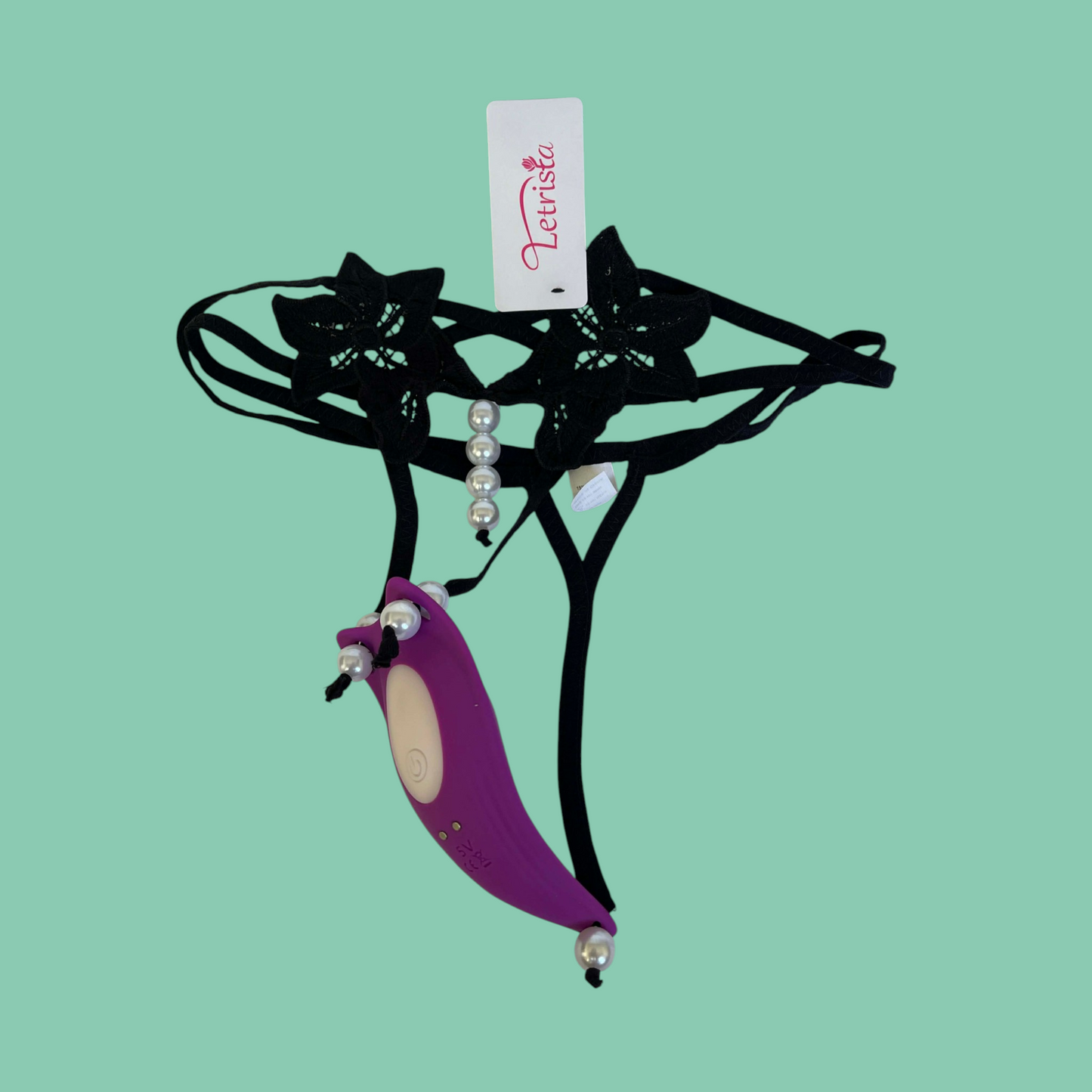 REBECCA Vibrador femenino portable (Incluye tanga en hermoso diseño)