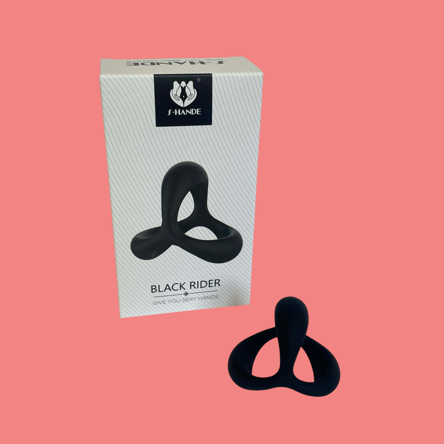 BLACK RIDER anillo para pene en silicona