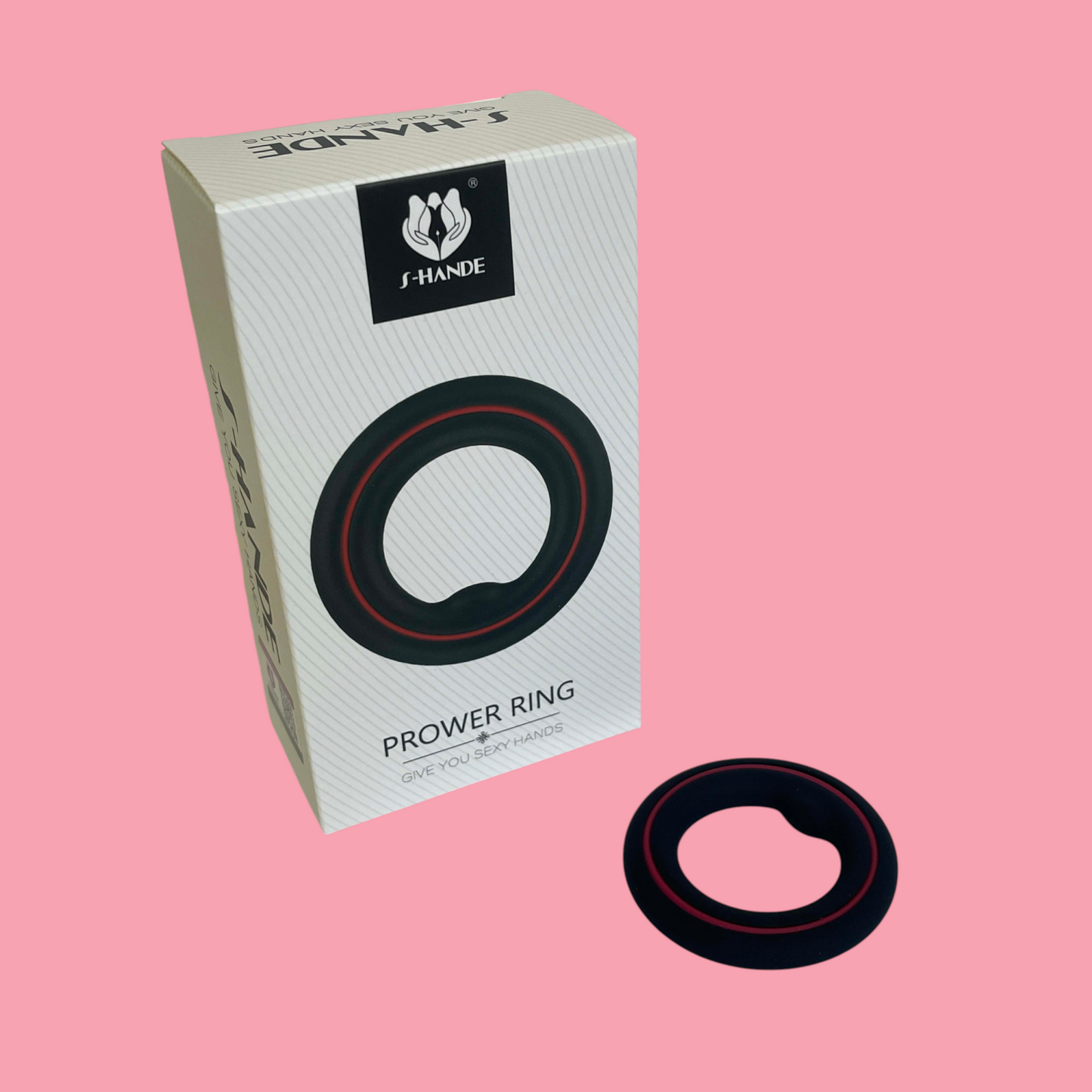 PROWER RING Anillo para Pene Ajustable 3 Medidas – Mayor Firmeza y Control
