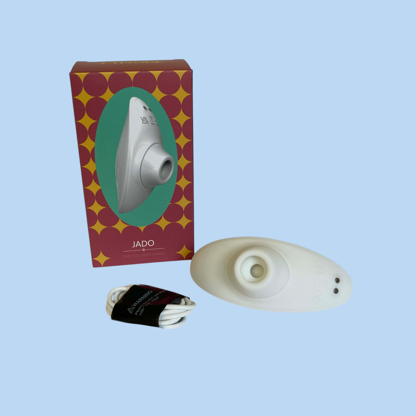 JADO Vibrador succionador de clitoris o pezones 9 MODOS SUCCION