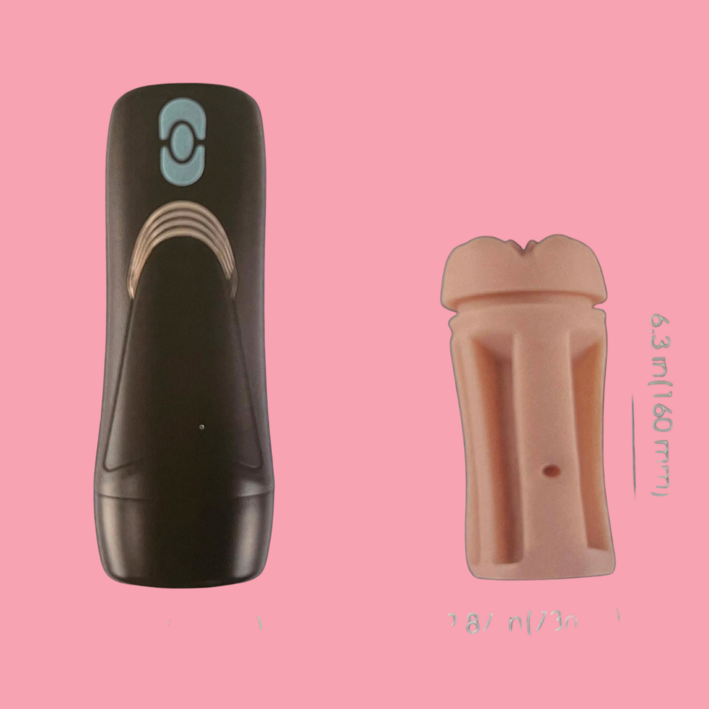 YASSO Masturbador masculino vibrador con VIBRADOR y VOZ