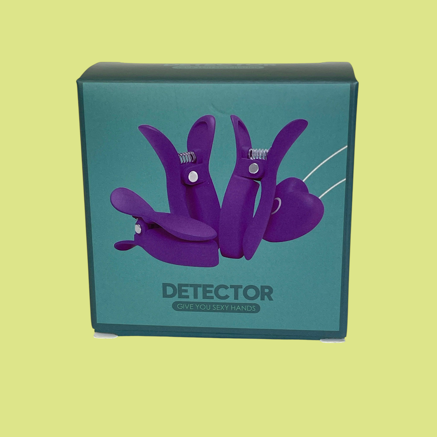 DETECTOR pinzas para pezones y clitoris