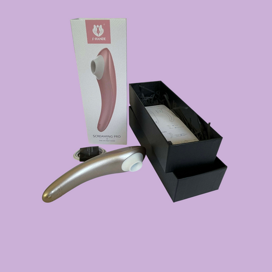 SCREAMING PRO vibrador succionador femenino 10 MODOS SUCCION Carga rapida