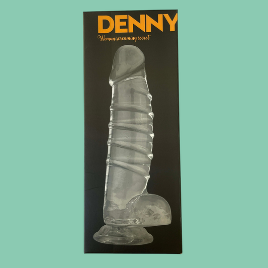 DENNY XXL dildo consolador realista EXTRA GRANDE 35.5 x 7.5cms SHANDE