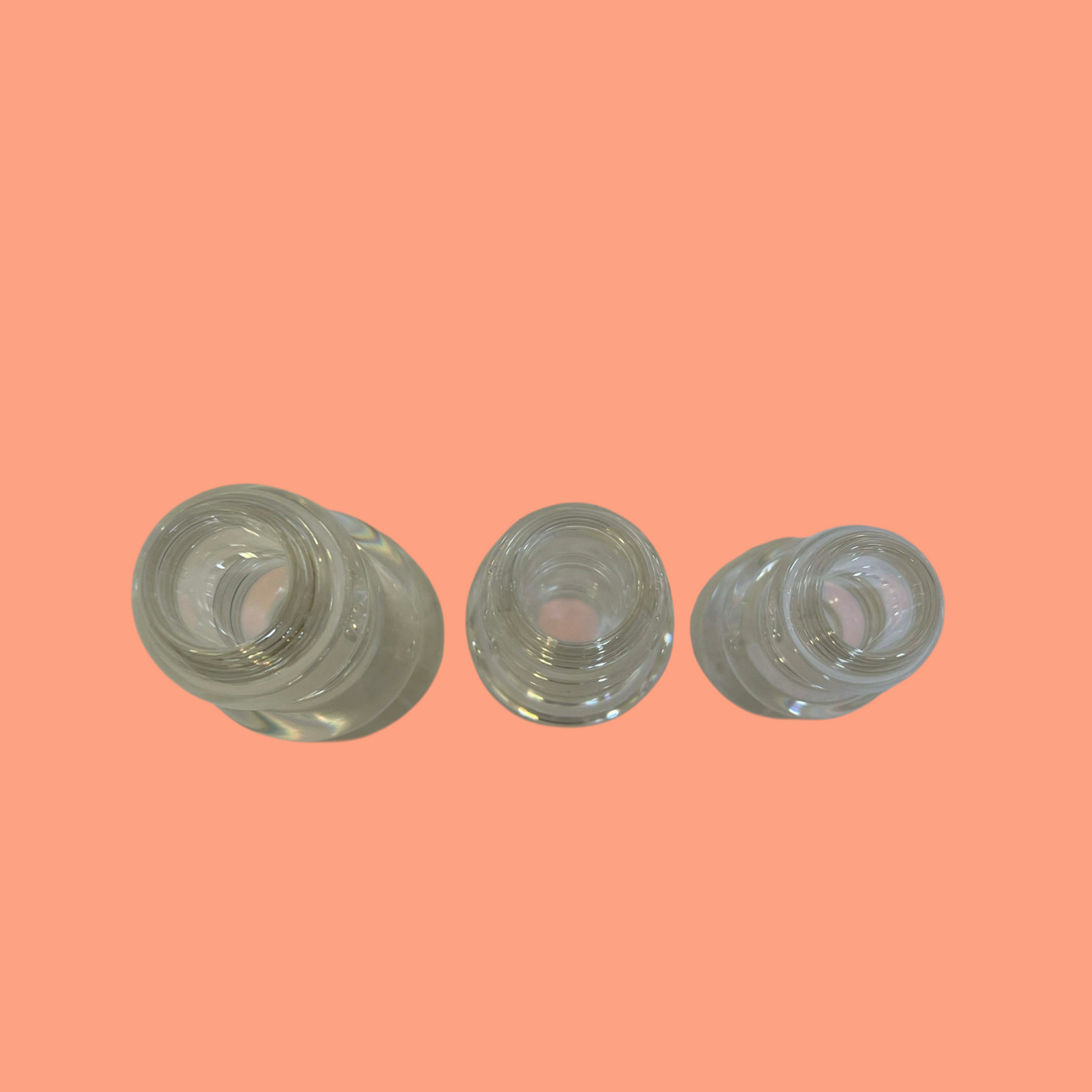 SEE Set x3 plug anal (tapon anal) huecos