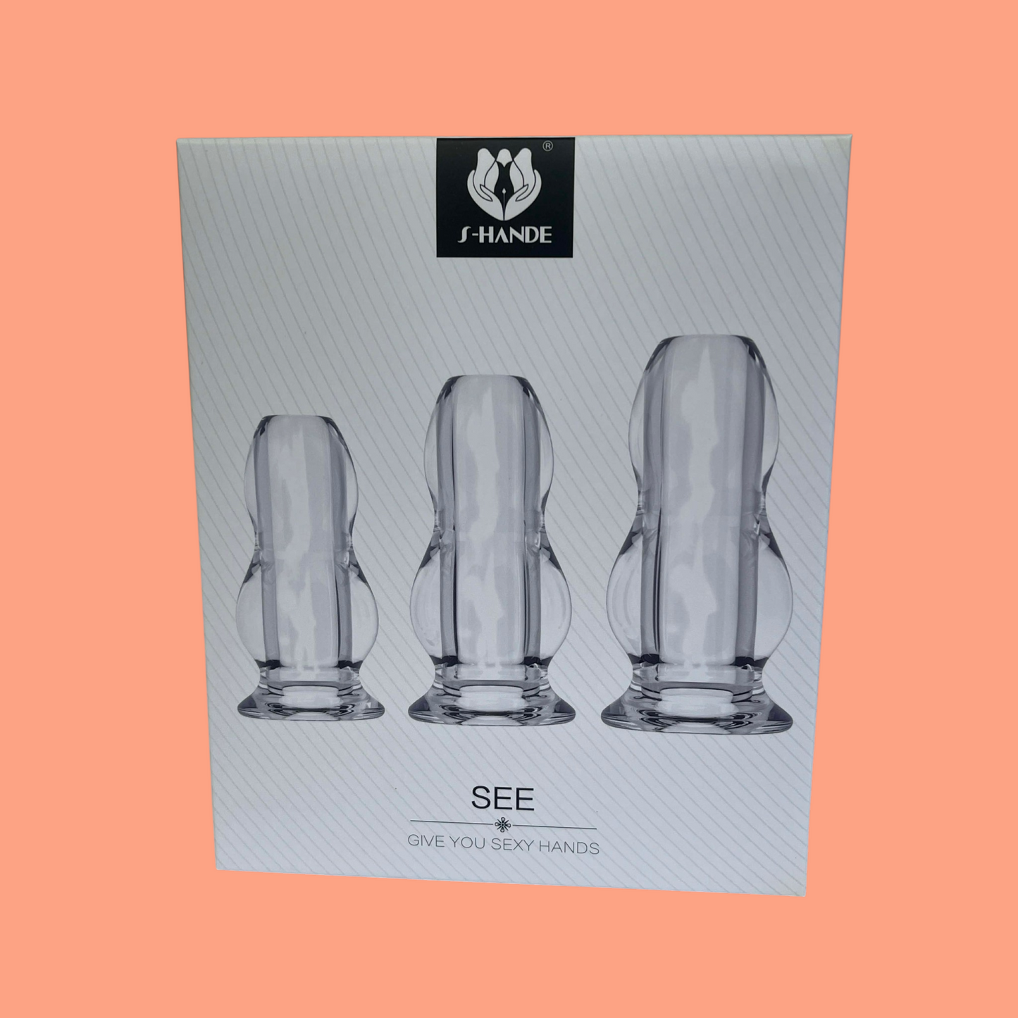 SEE Set x3 plug anal (tapon anal) huecos