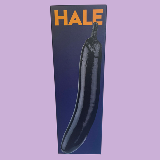 HALE nuestra berenjena del amor Dildo consolador 29 x 5cms