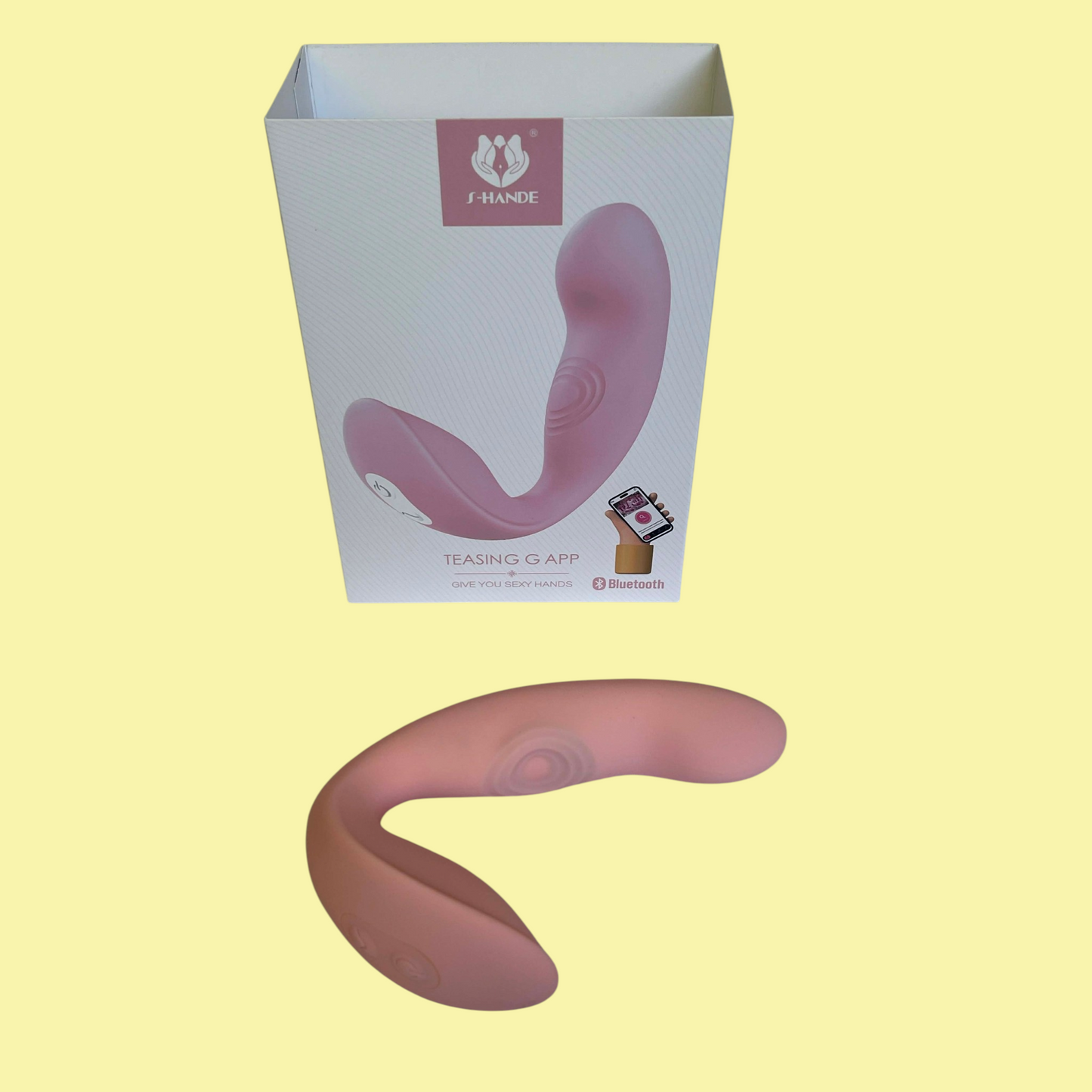 TEASING G APP vibrador femenino 9 MODOS VIBRACION 9 FRECUENCIAS DE MOVIMIENTO desde tu celular o manual