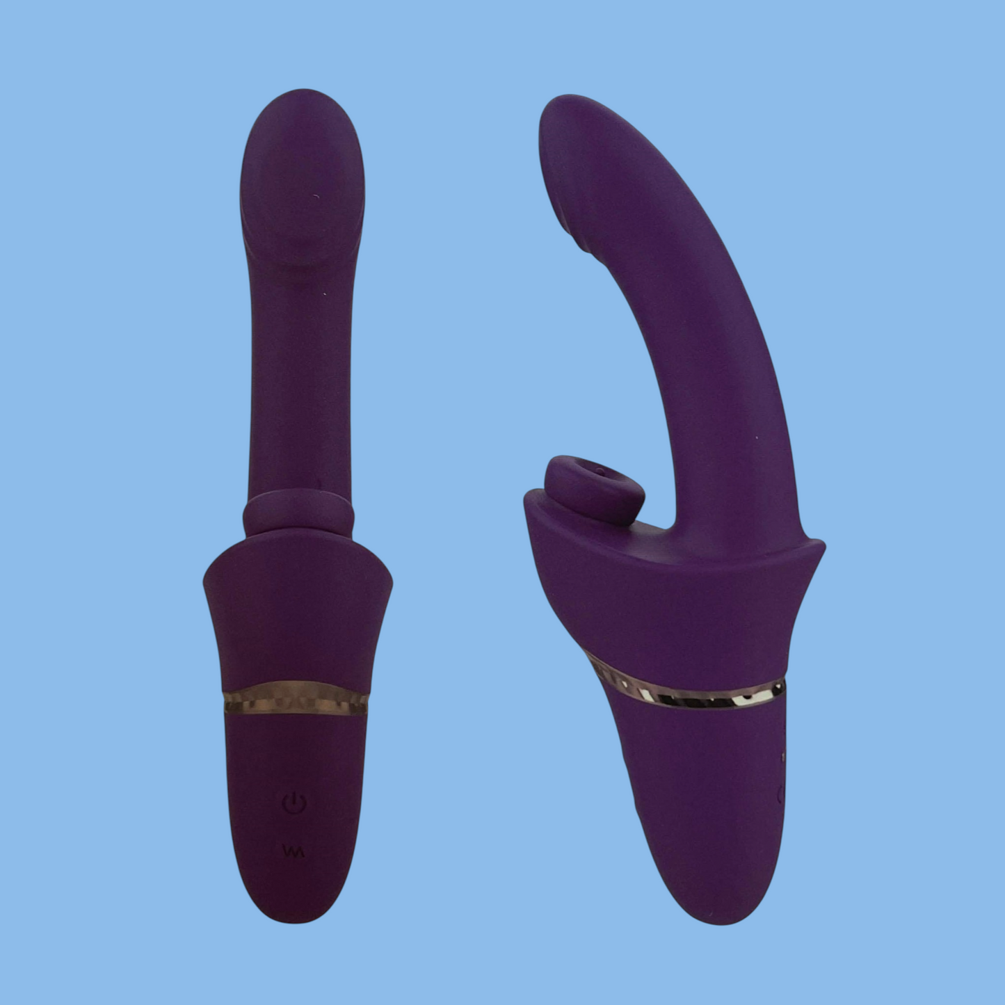 WITCH vibrador realistico y succionador de clitoris 9 MODOS SUCCION + 9 FRECUENCIAS VIBRACION