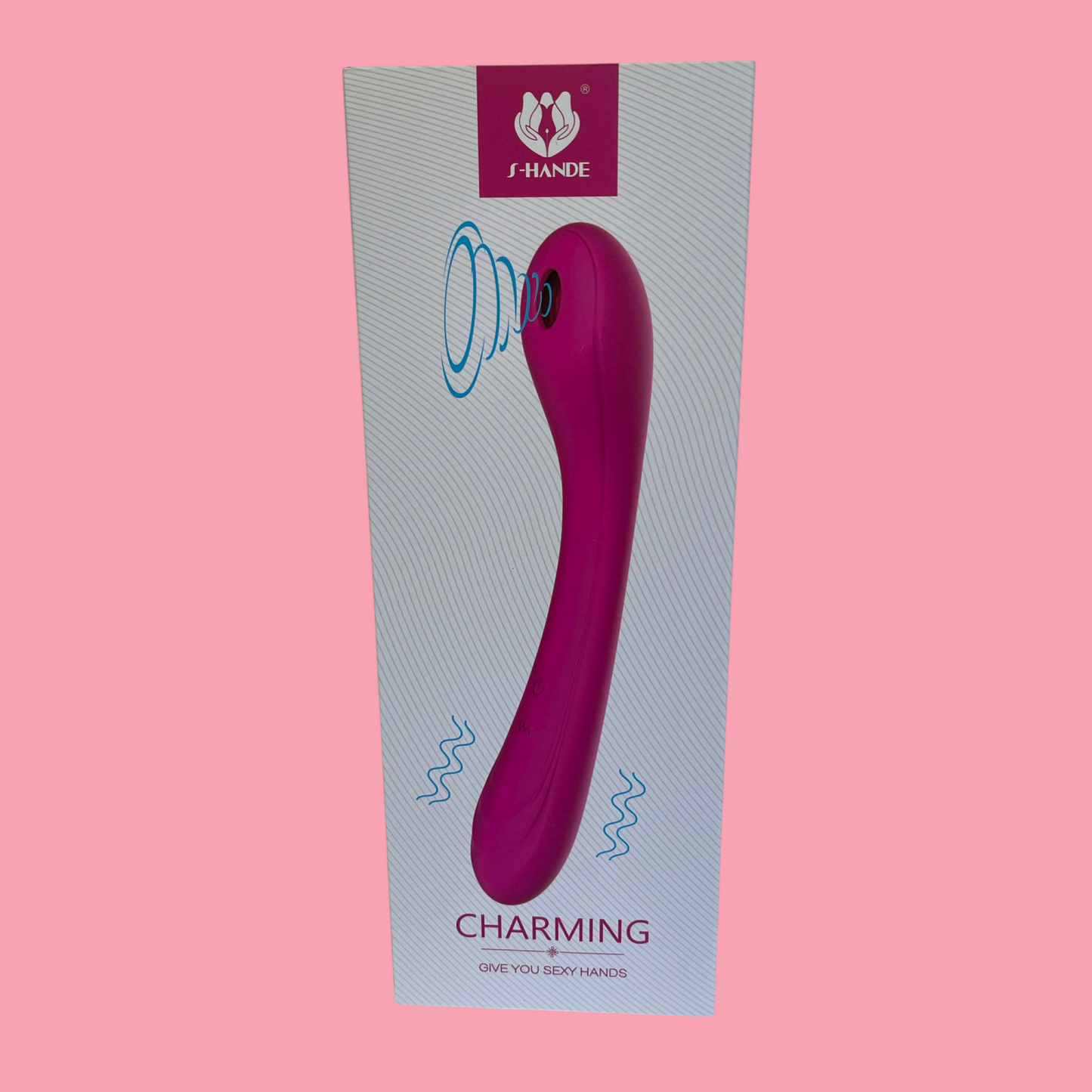 CHARMING Vibrador succionador femenino