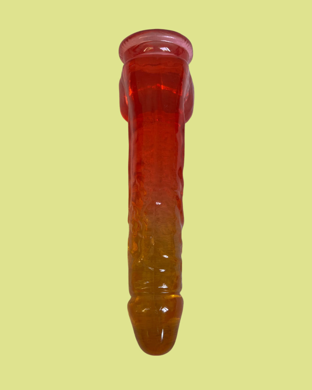 Dildo de silicona multicolor 24.5 cms Apto para arnes