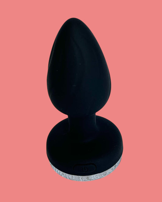 Dilatador vibrador anal con luz led plug anal control desde APP en el movil