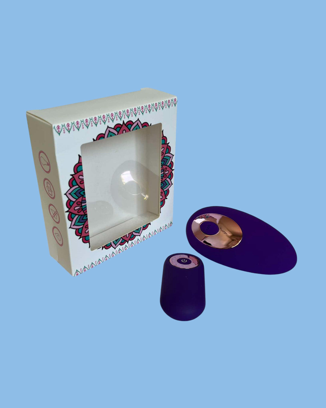 Mini vibrador portable a control remoto