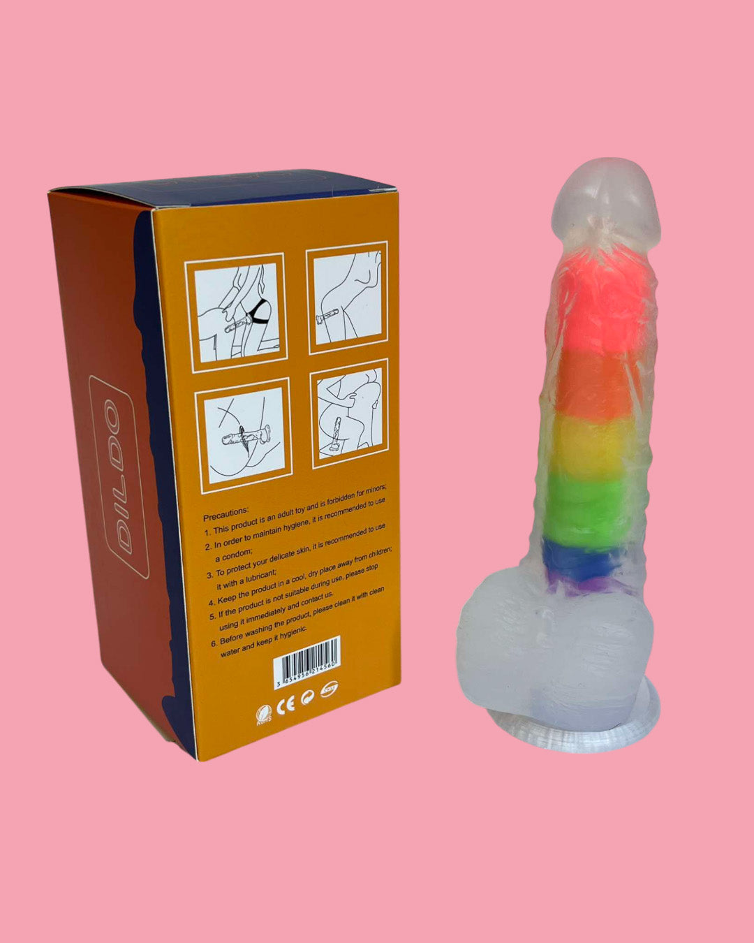 Dildo ARCO IRIS 19cms