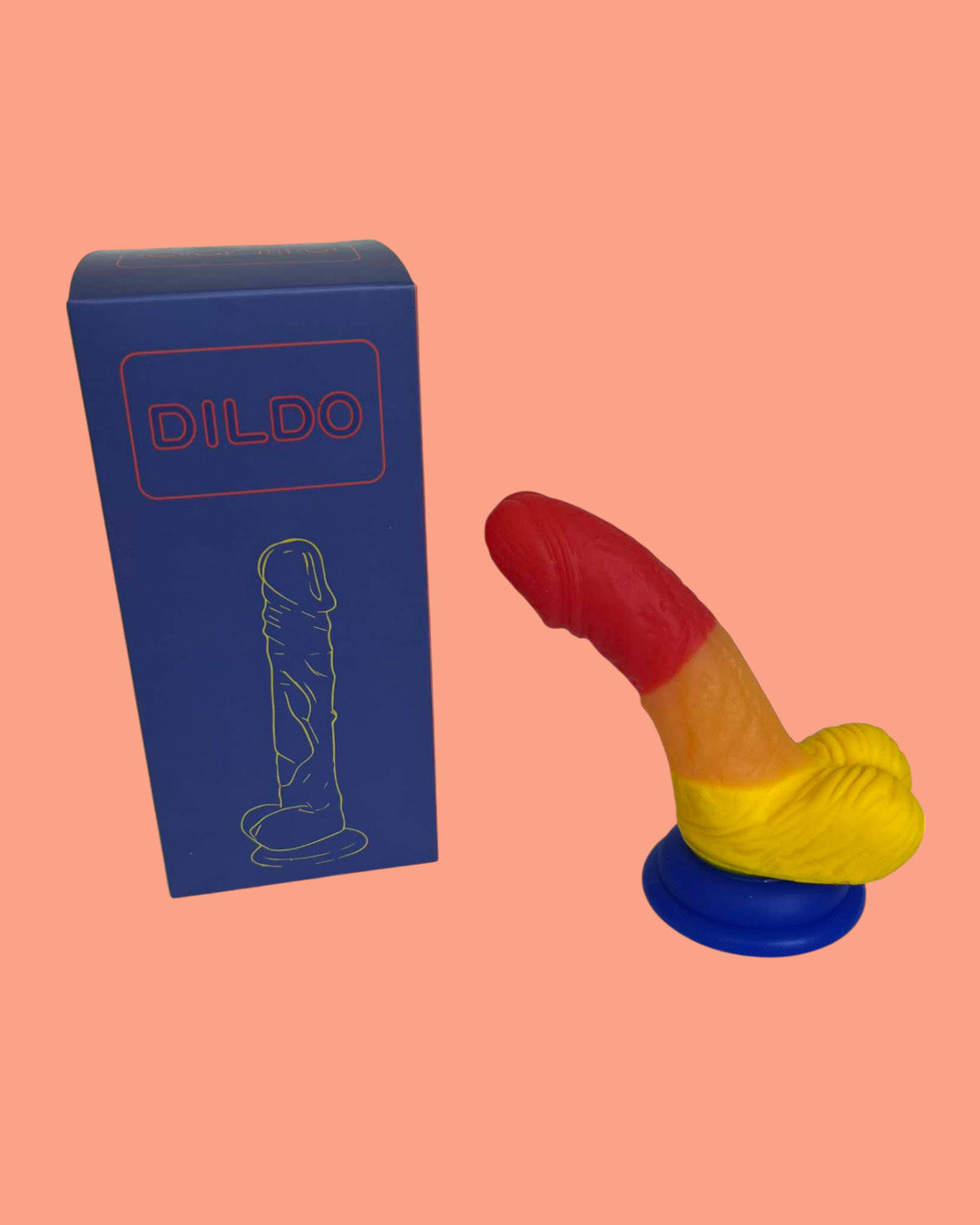Dildo ARCO IRIS SOLIDO 12cms