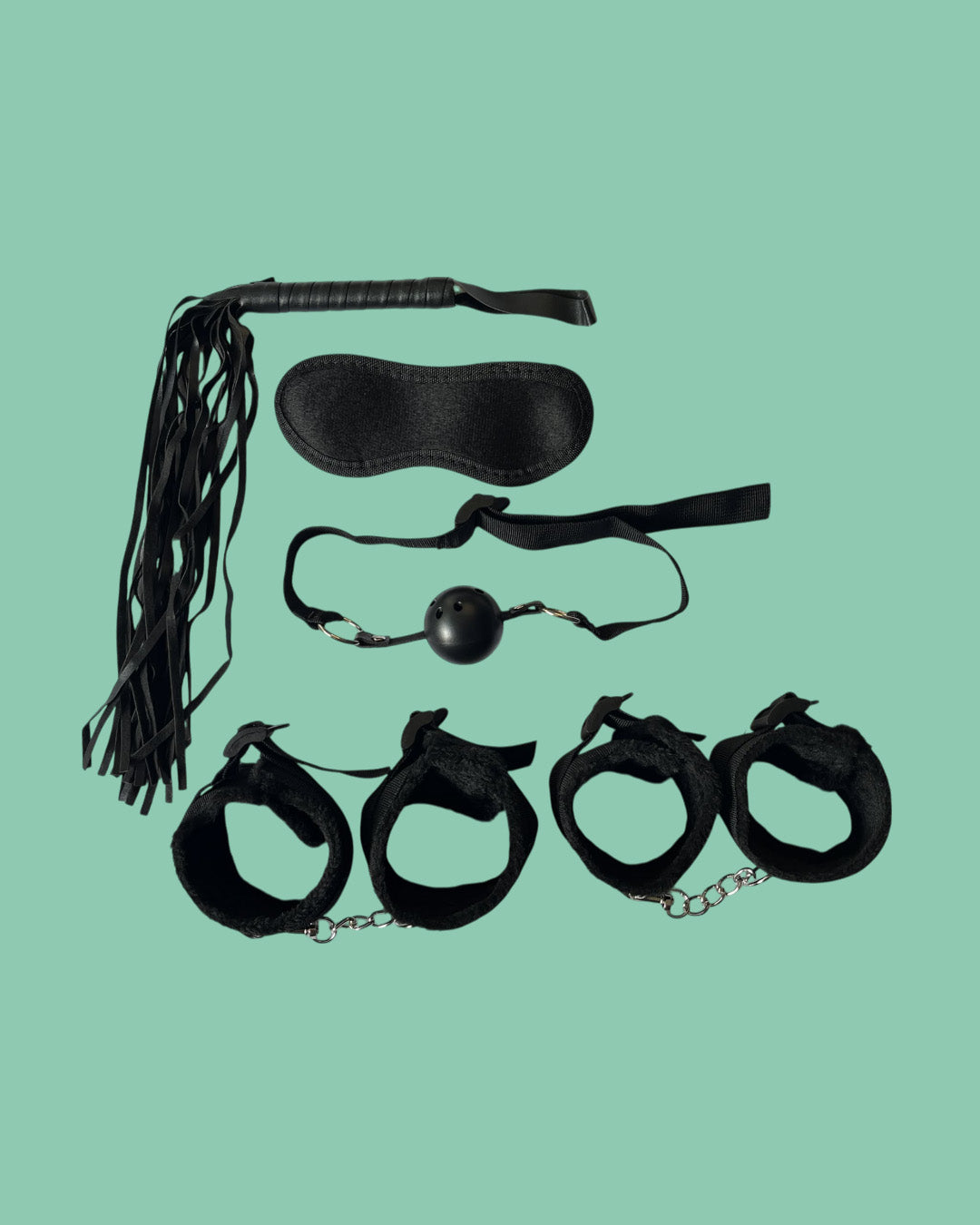 BDSM Set de 5 piezas NEGRO