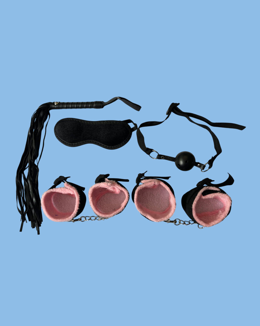 BDSM Set de 5 piezas Bondage ROSA