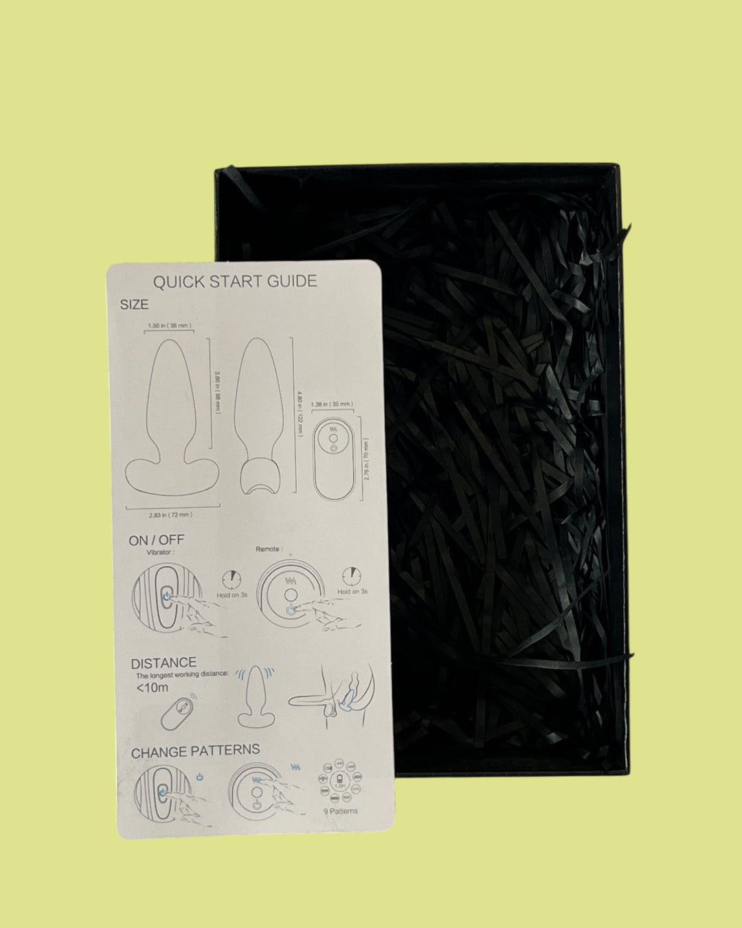 ALBERT Plug anal a control remoto Masajeador prostatico