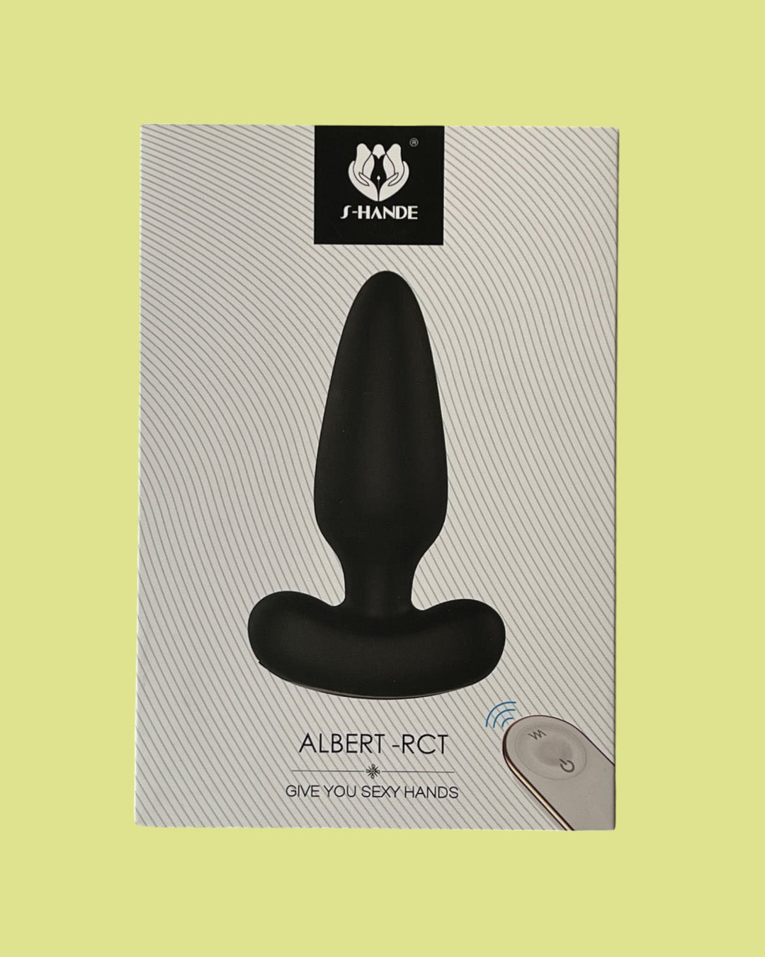 ALBERT Plug anal a control remoto Masajeador prostatico