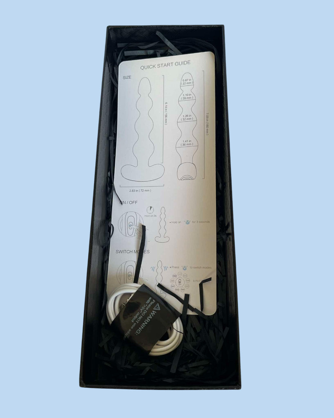 ANDREW Plug vibrador anal flexible delicado