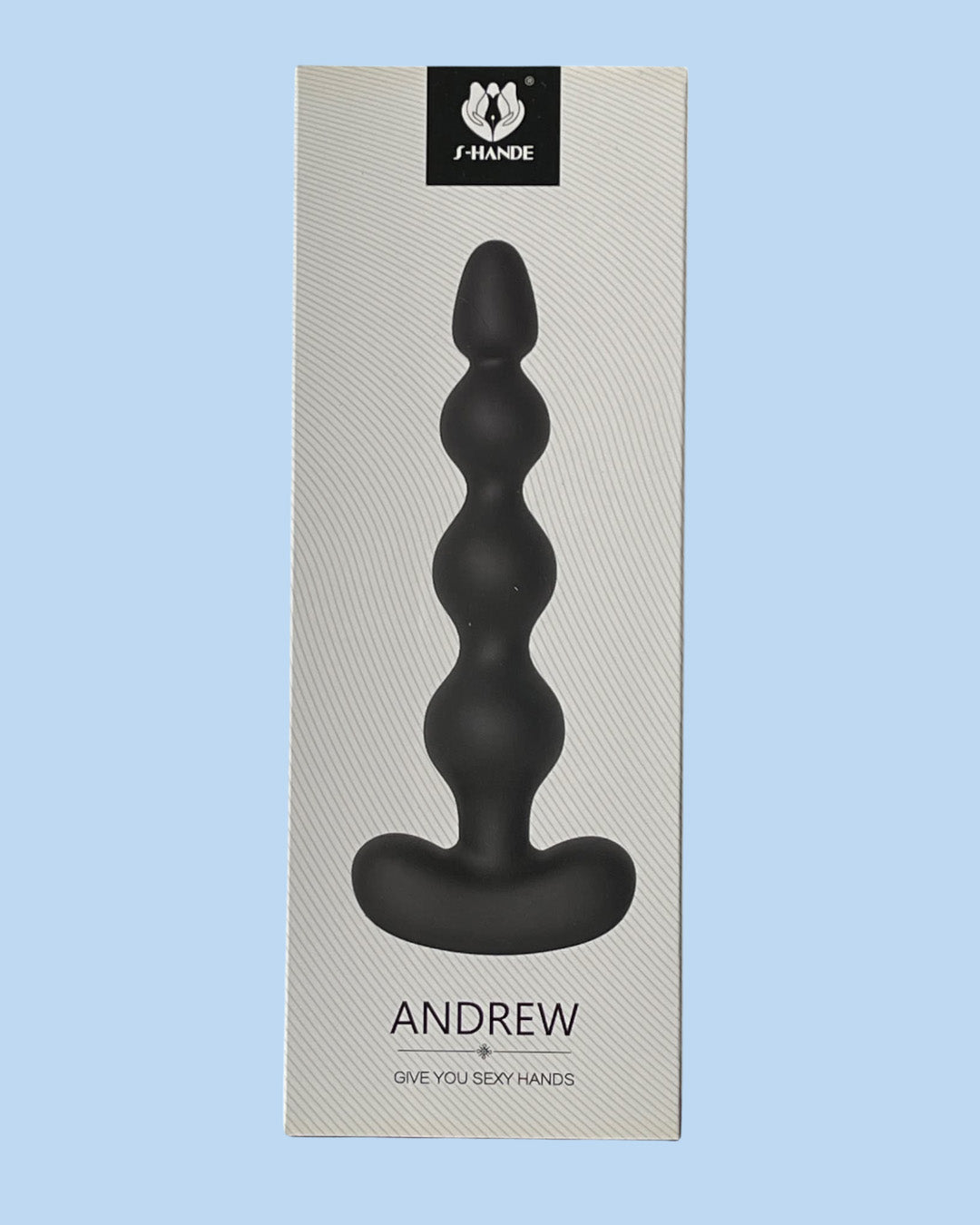 ANDREW Plug vibrador anal flexible delicado