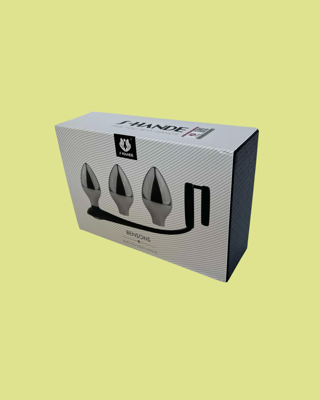 BENSONS Set 3 plugs anal dilatador anal con anillo para pene