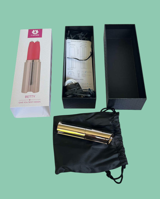 BETTY Lapiz labial vibrador Estimula clitoris vagina y pezones
