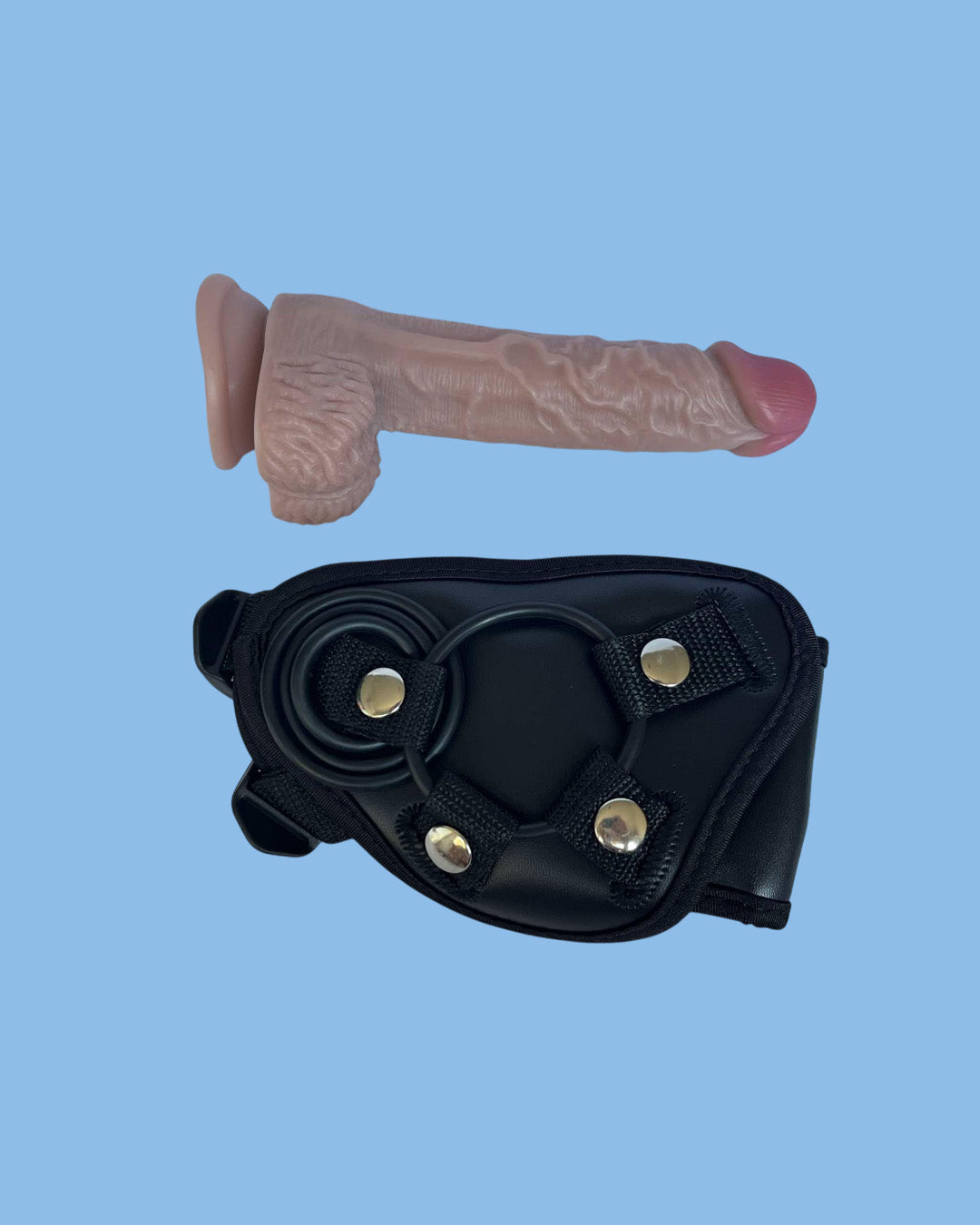 DICK-2 Dildo realistico con arnes