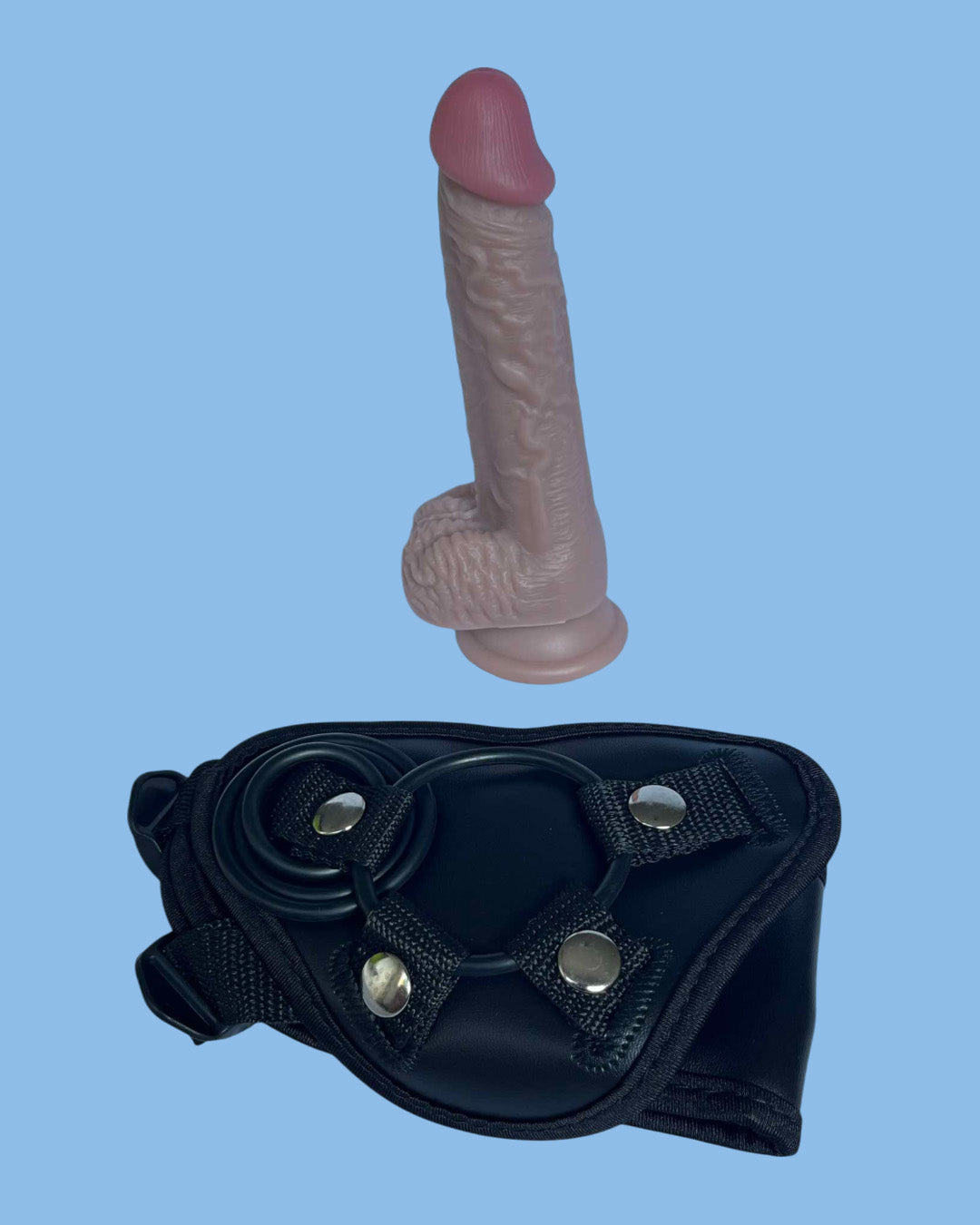 DICK-2 Dildo realistico con arnes