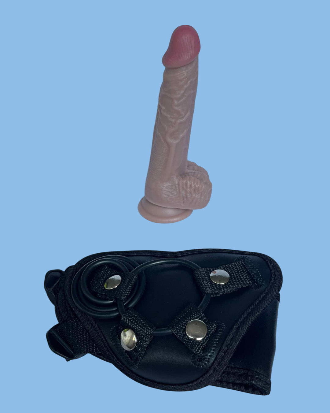 DICK-2 Dildo realistico con arnes