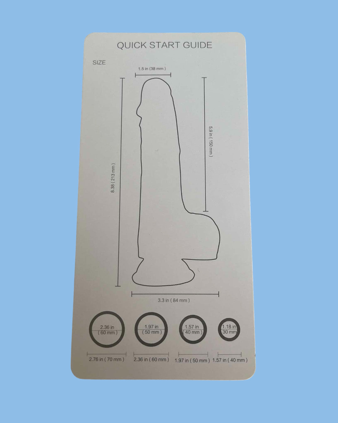 DICK-2 Dildo realistico con arnes