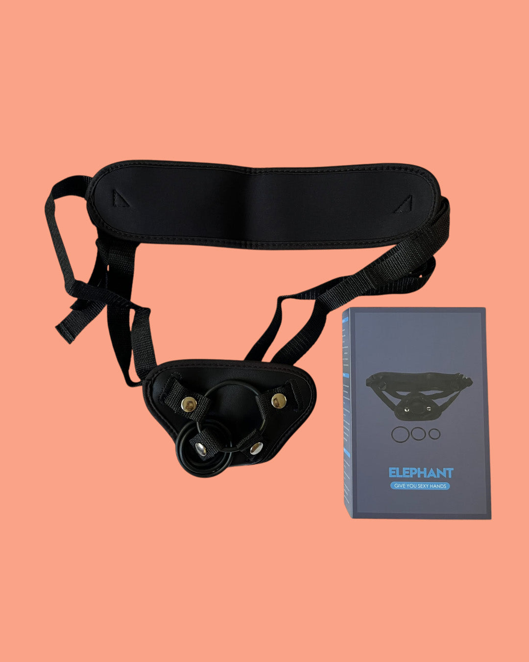 ELEPHANT Arnes de calidad con 4 anillos intercambiables