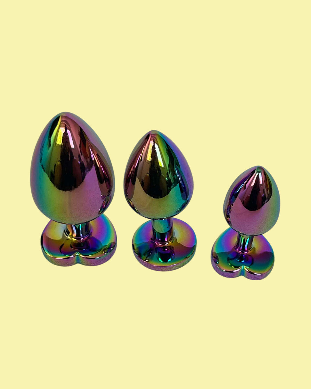 FELTON Set de 3 plugs dilatador anal Edicion de lujo