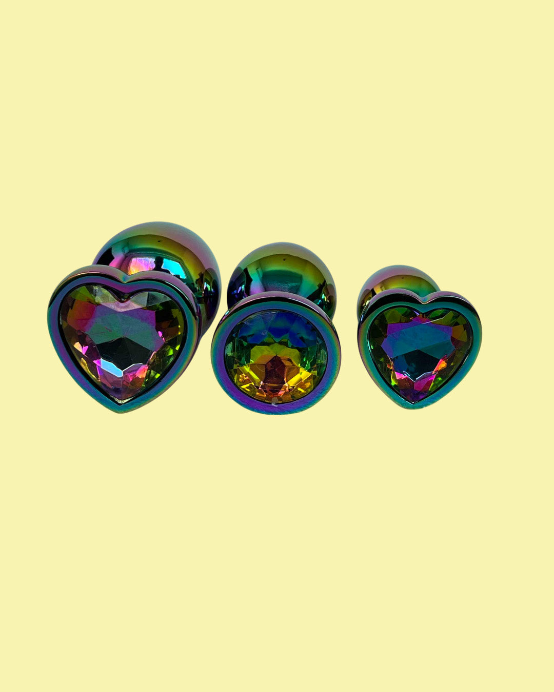 FELTON Set de 3 plugs dilatador anal Edicion de lujo