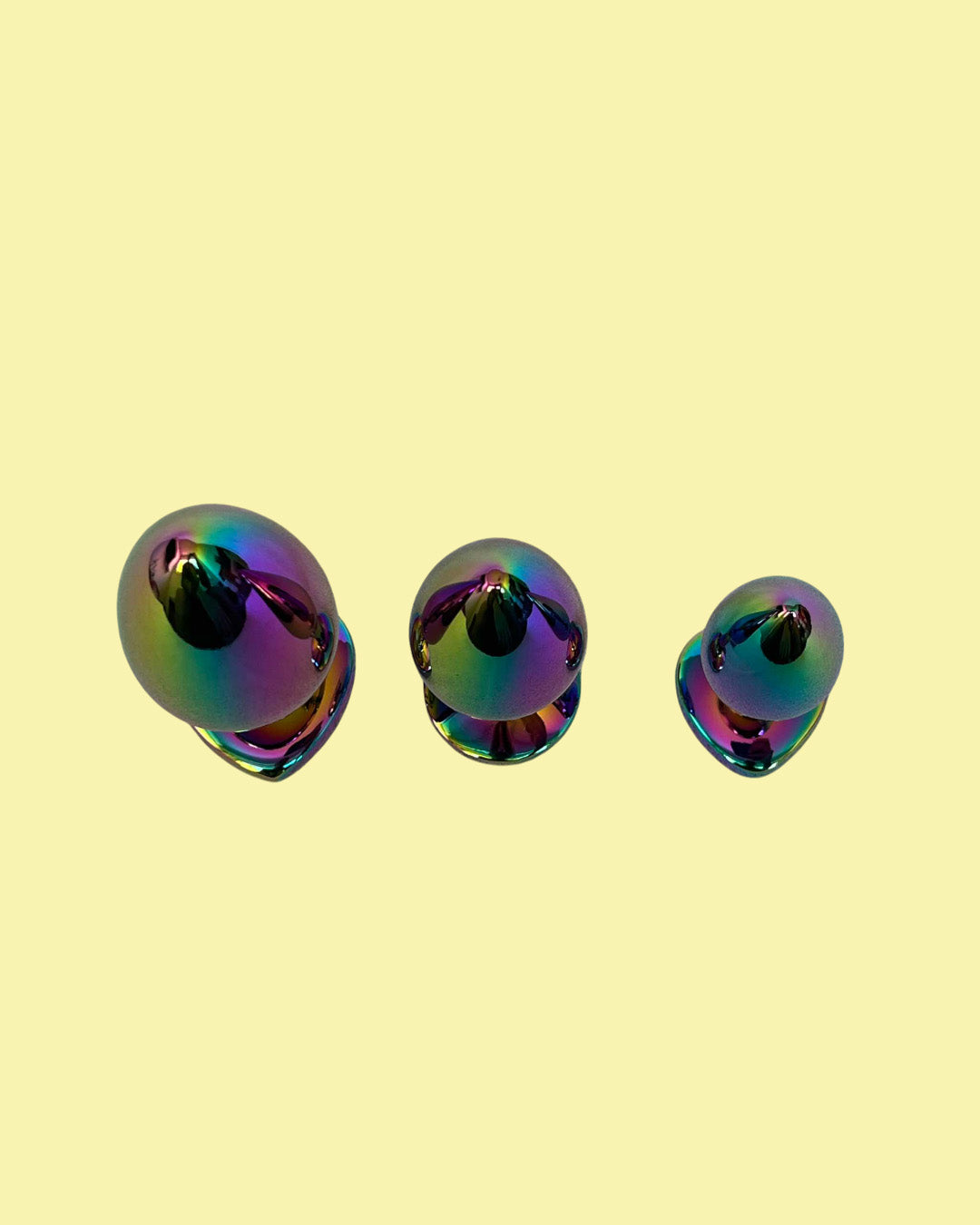 FELTON Set de 3 plugs dilatador anal Edicion de lujo