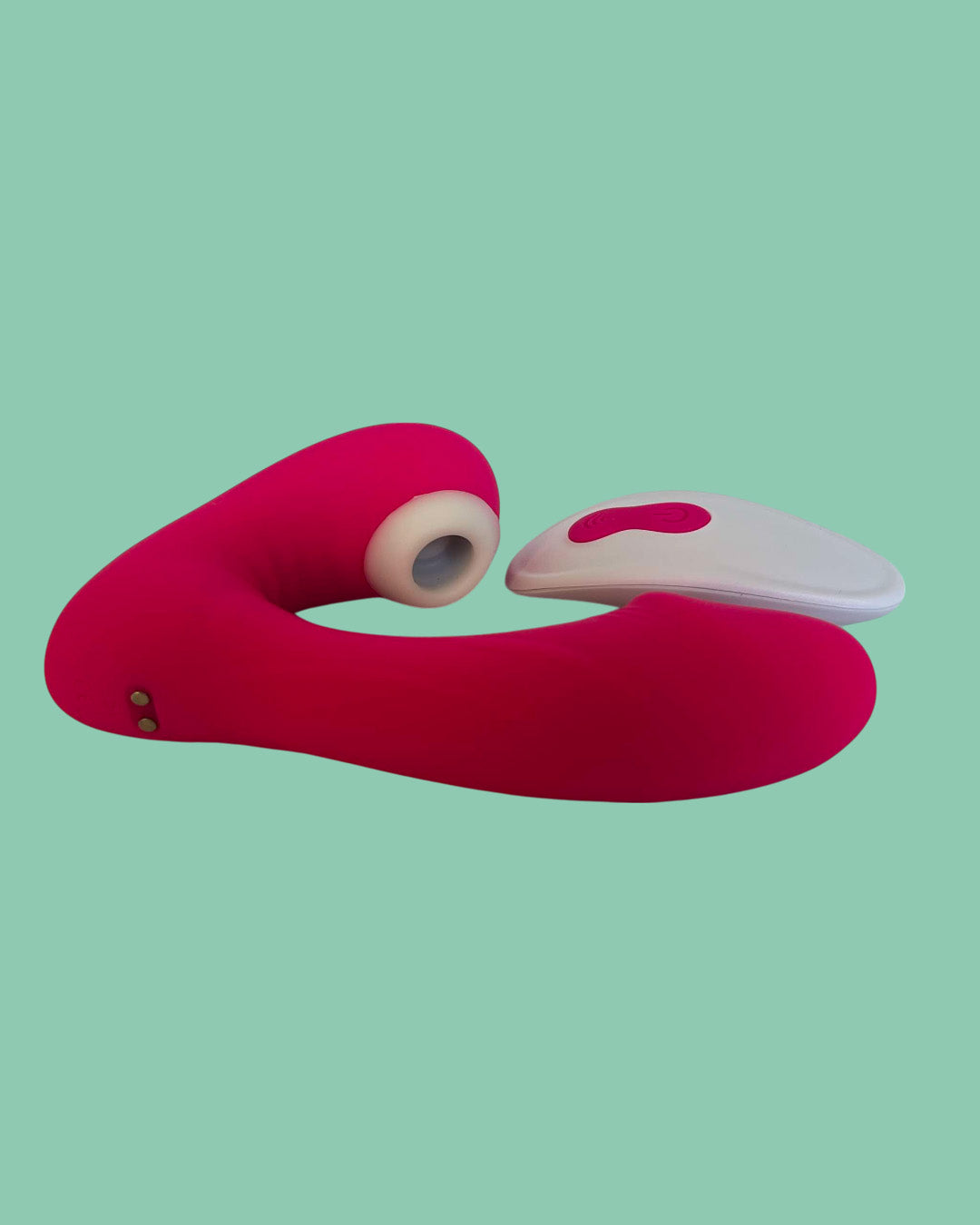 FIERCE RCT Vibrador de succion estimula clitoris pezones lamedor CONTROL REMOTO