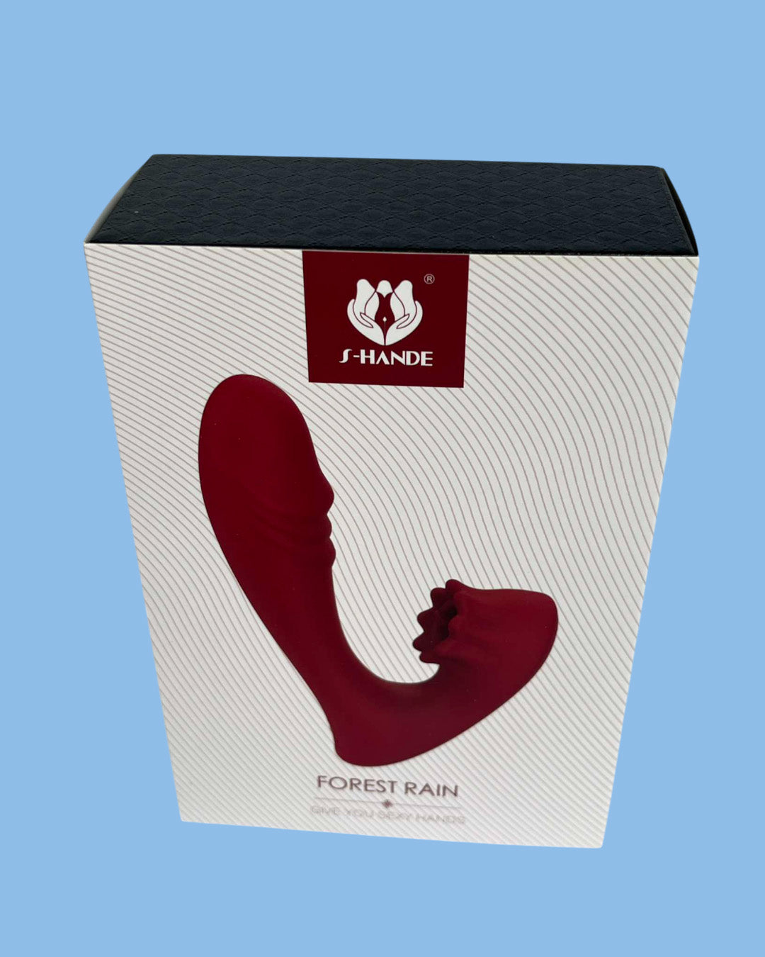 FOREST RAIN Vibrador femenino doble, Anal y Punto G Lame clitoris