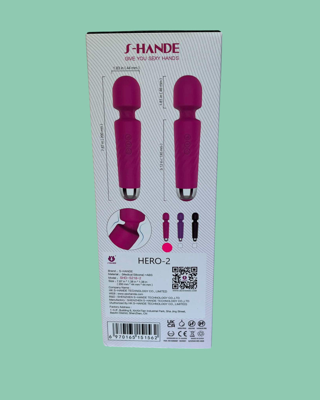 HERO-2 Vibrador masajeador