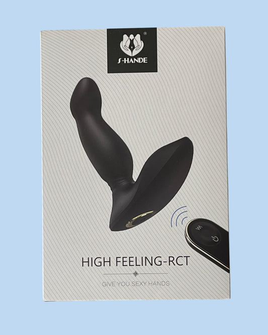 HIGH FEELING RCT Estimulador anal vibrador a control remoto