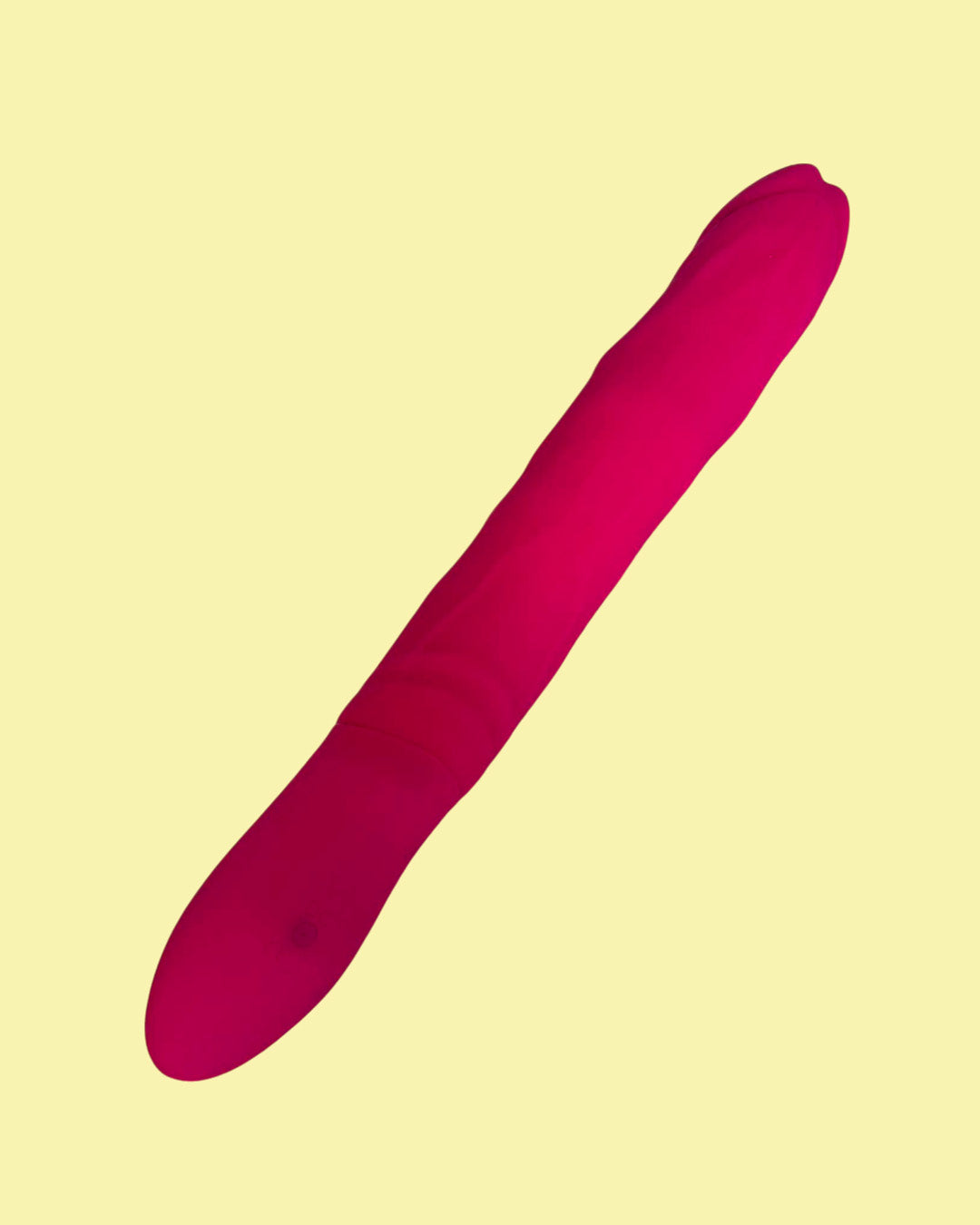 KING-2 Vibrador de silicona suave con doble motor vibra y rota