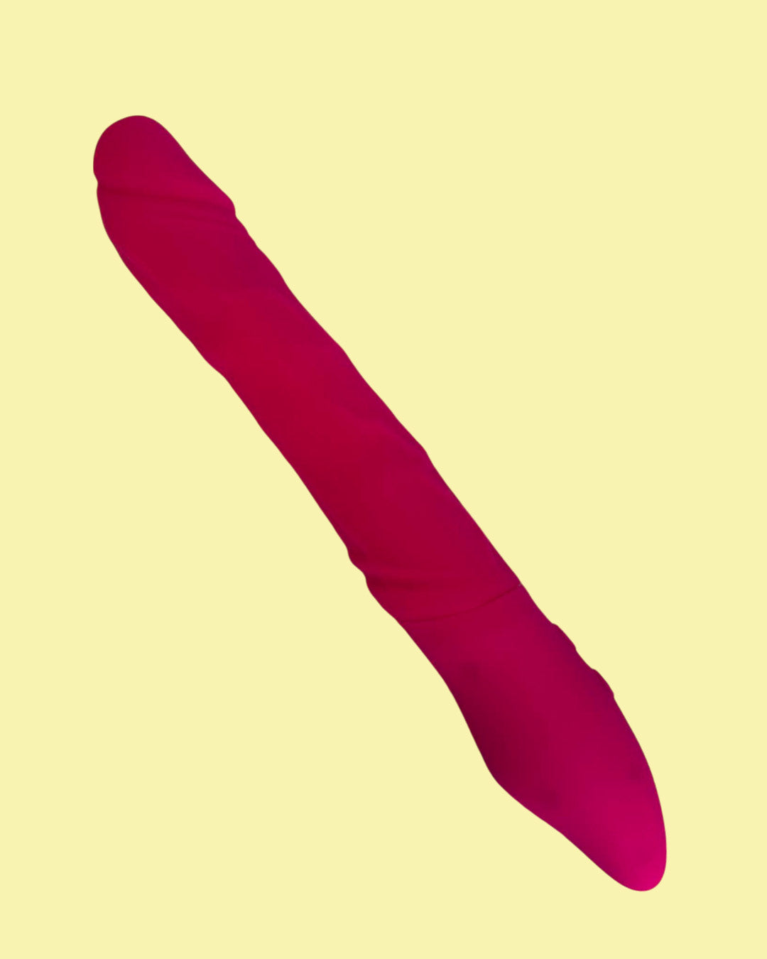 KING-2 Vibrador de silicona suave con doble motor vibra y rota
