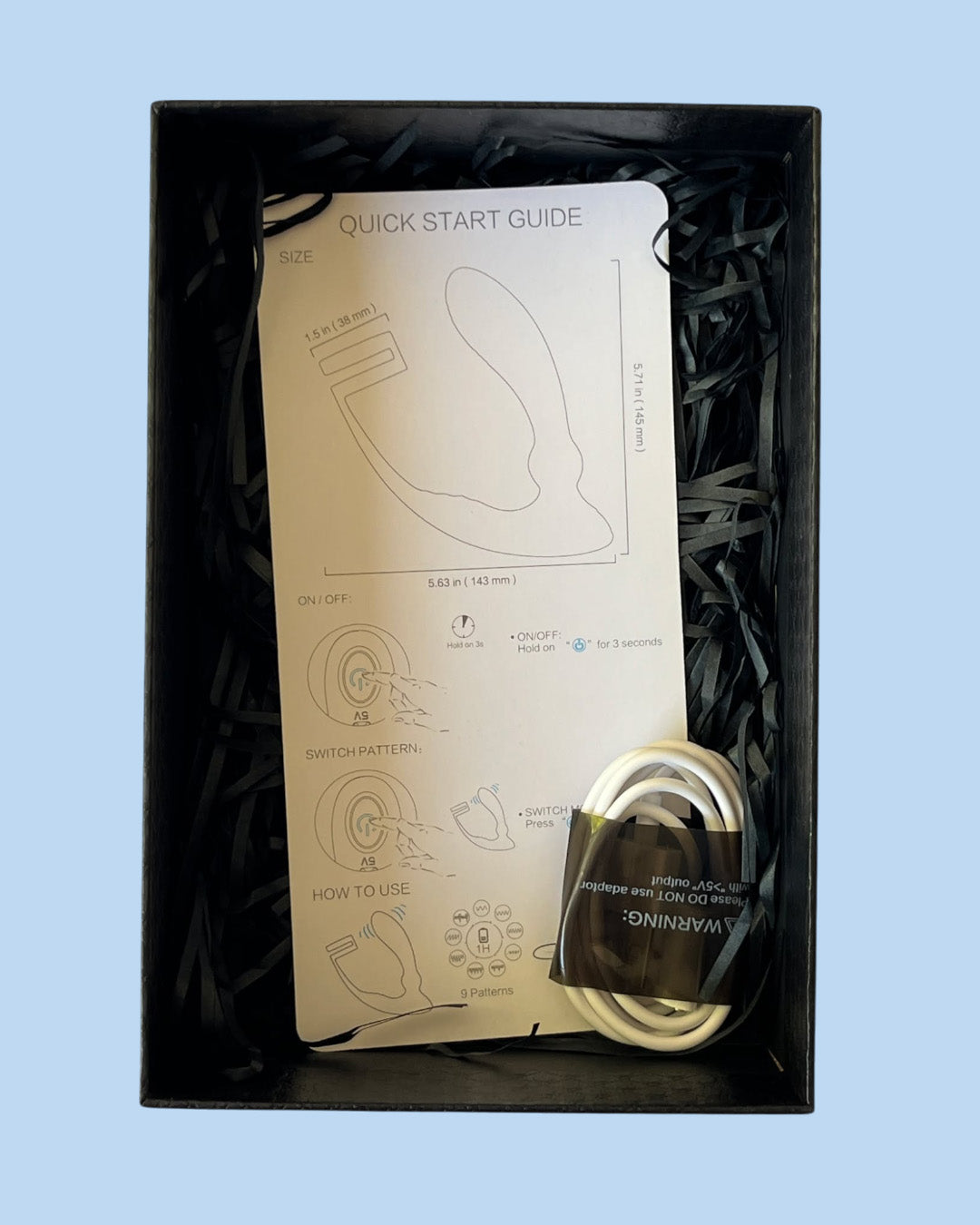 KINGS LANDING Vibrador anal prostatico