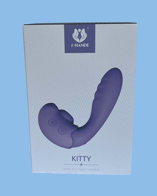 KITTY Vibrador succionador femenino