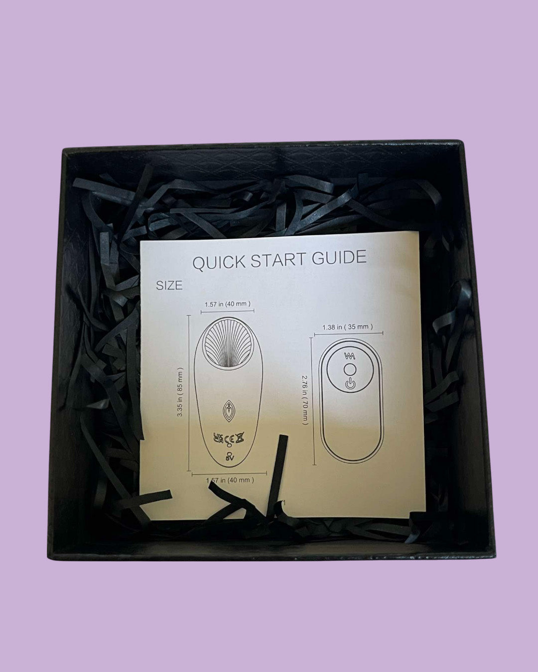 LEAF RCT Estimulador vibrador femenino portable a control remoto