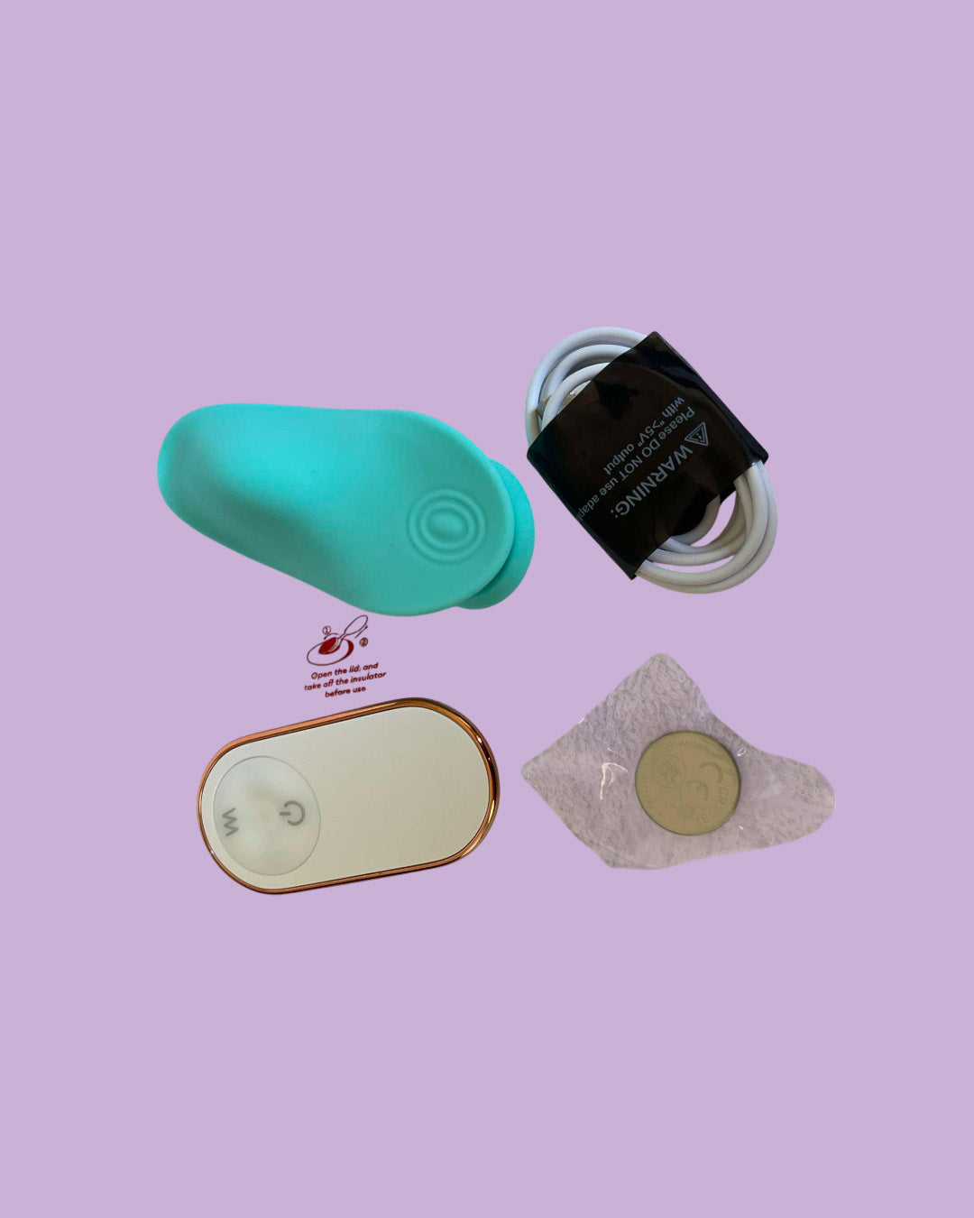 LEAF RCT Estimulador vibrador femenino portable a control remoto