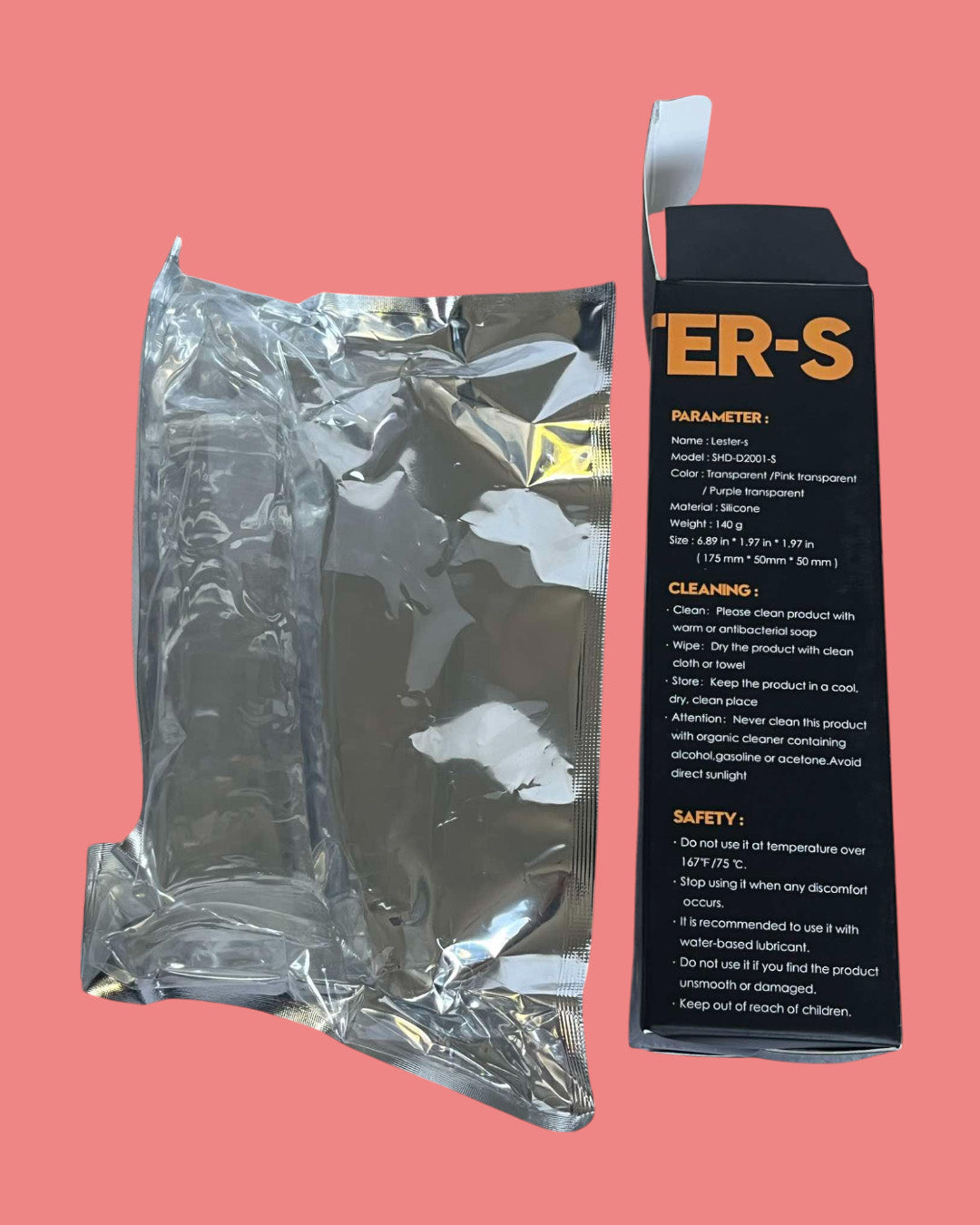 LESTER S Dildo 17.5 cms