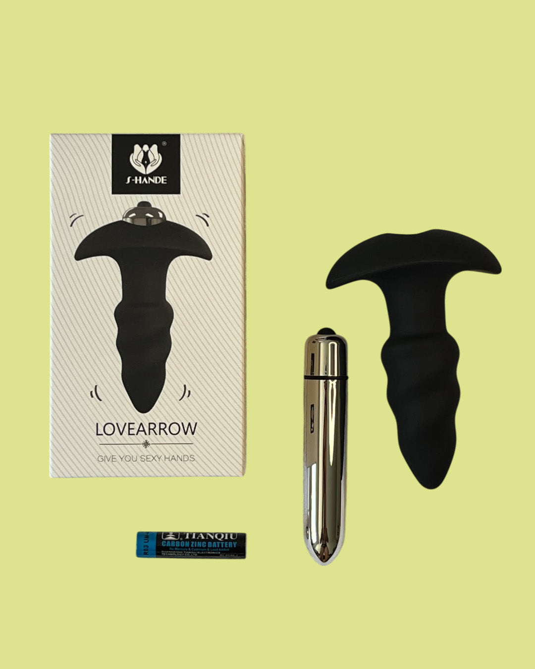 LOVEARROW Plug anal vibrador con bala