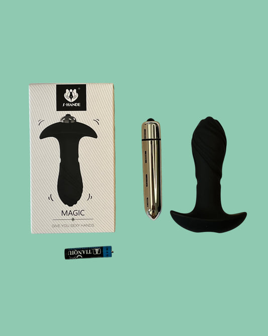 MAGIC Plug anal vibrador con bala