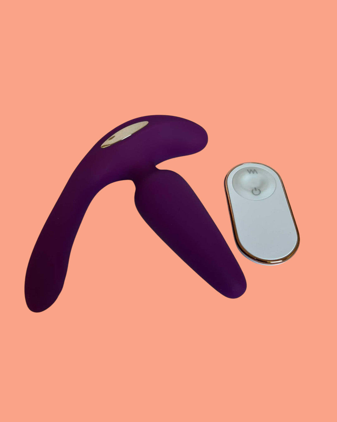 MEDEA RCT Plug anal vibrador y clitoris a control remoto